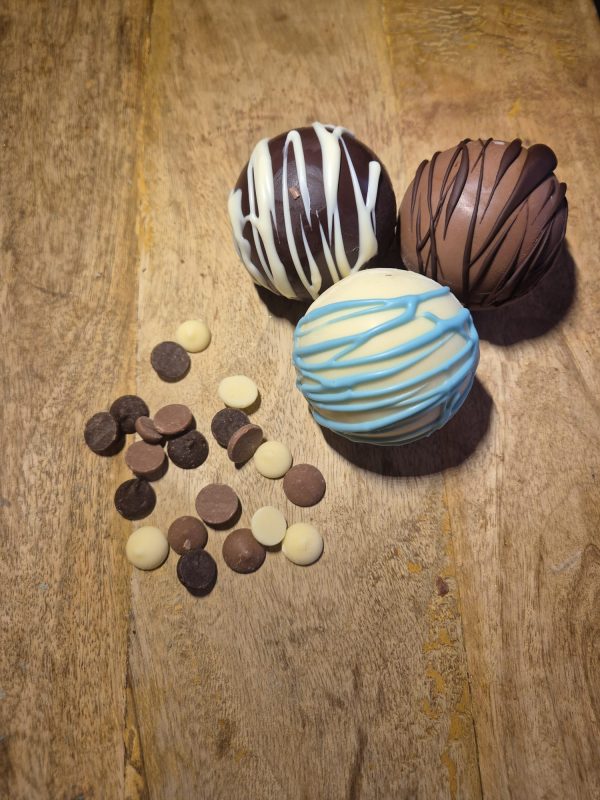 Chocolade bol voor chocolademelk
