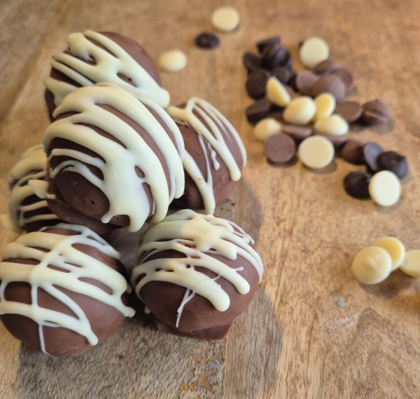 Cheesecake truffels