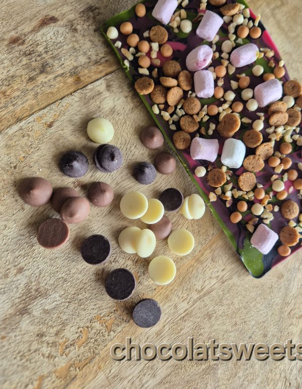 uw eigen chocolade reep