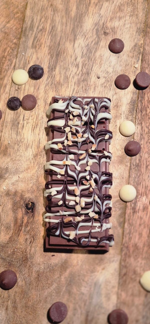 Melk hazelnoot chocolade reep