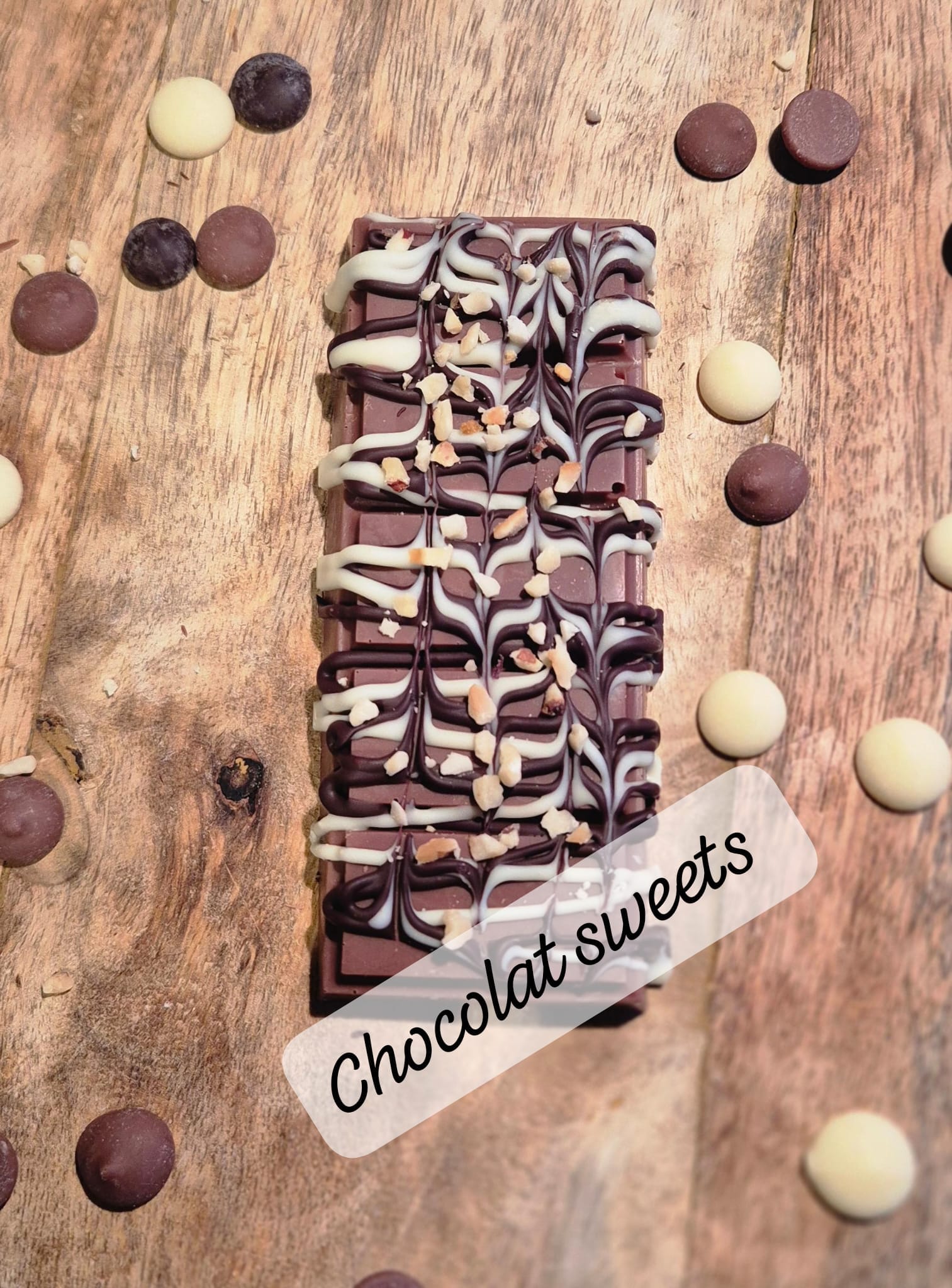 Diverse chocolade repen